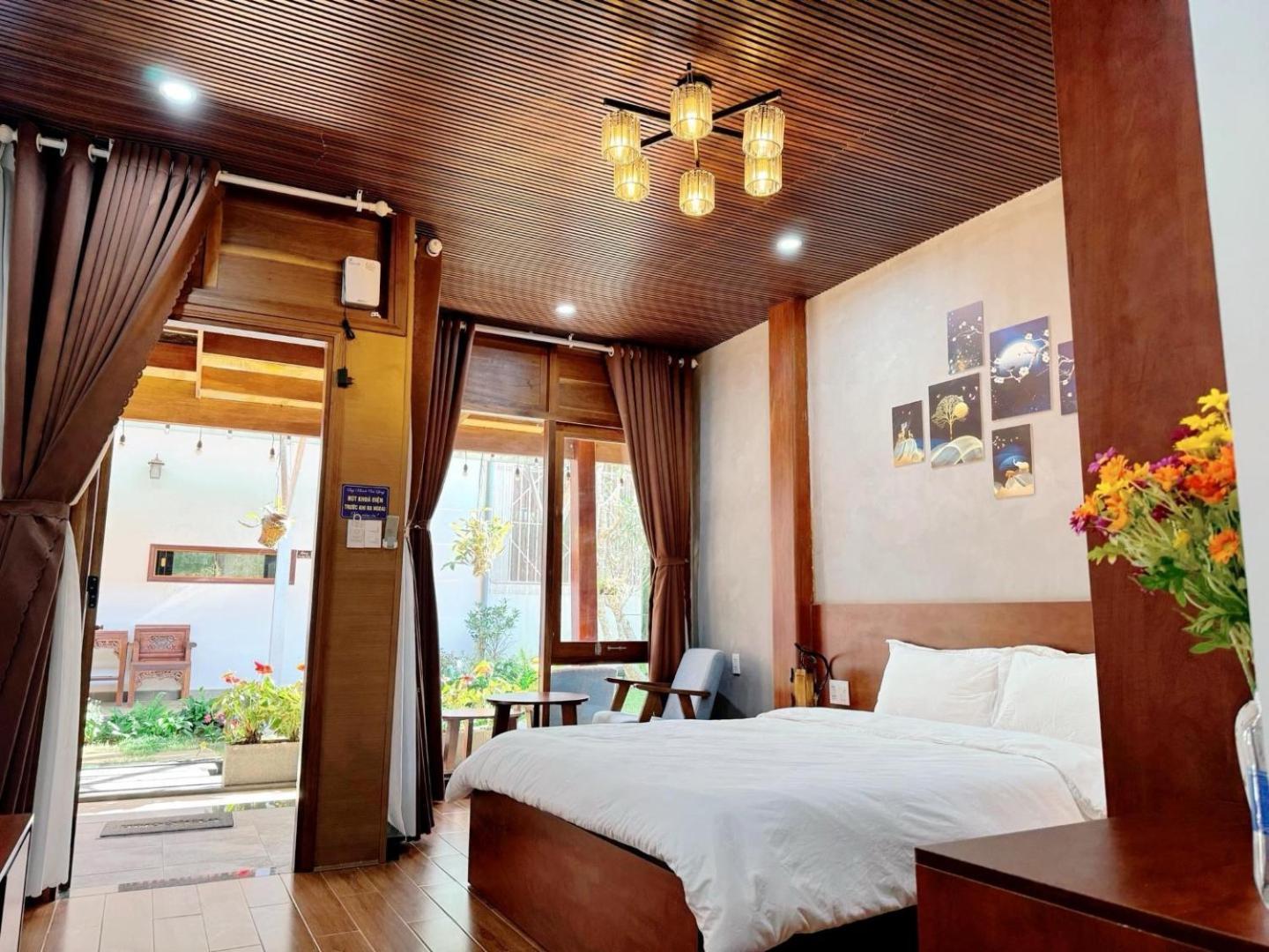 Vuon Tra Homestay Mang Den Kon Von Kla Luaran gambar