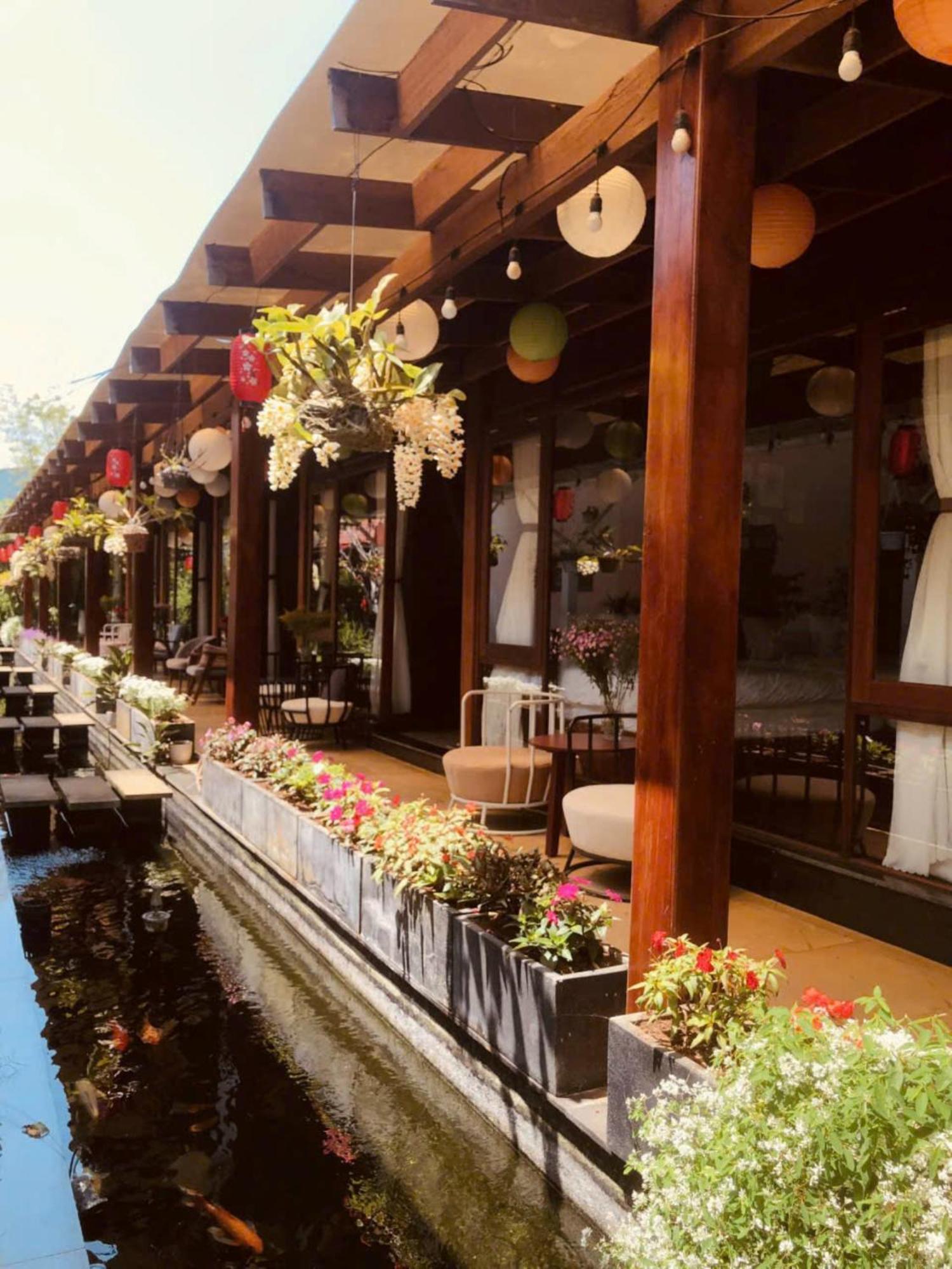 Vuon Tra Homestay Mang Den Kon Von Kla Luaran gambar