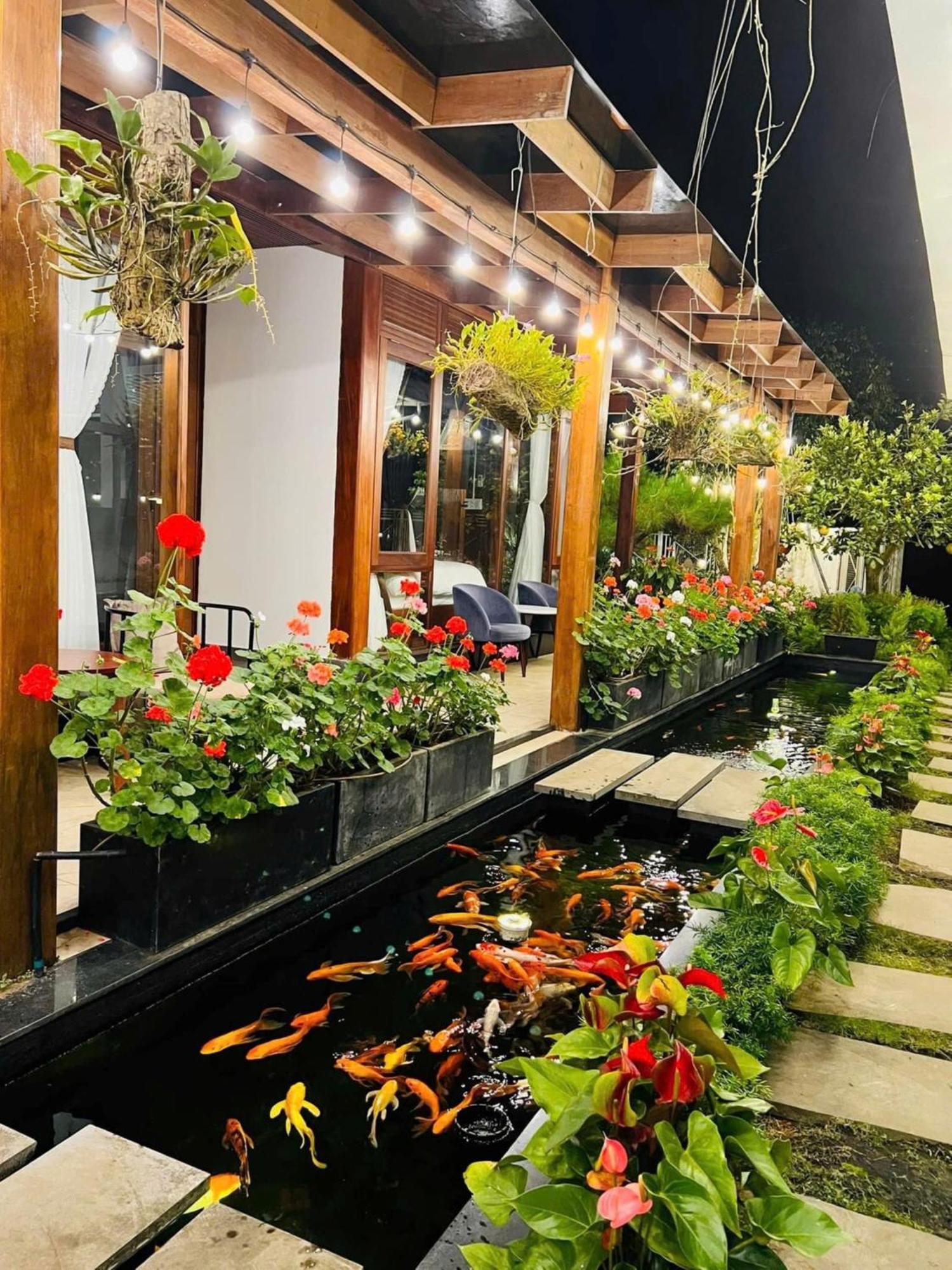 Vuon Tra Homestay Mang Den Kon Von Kla Luaran gambar